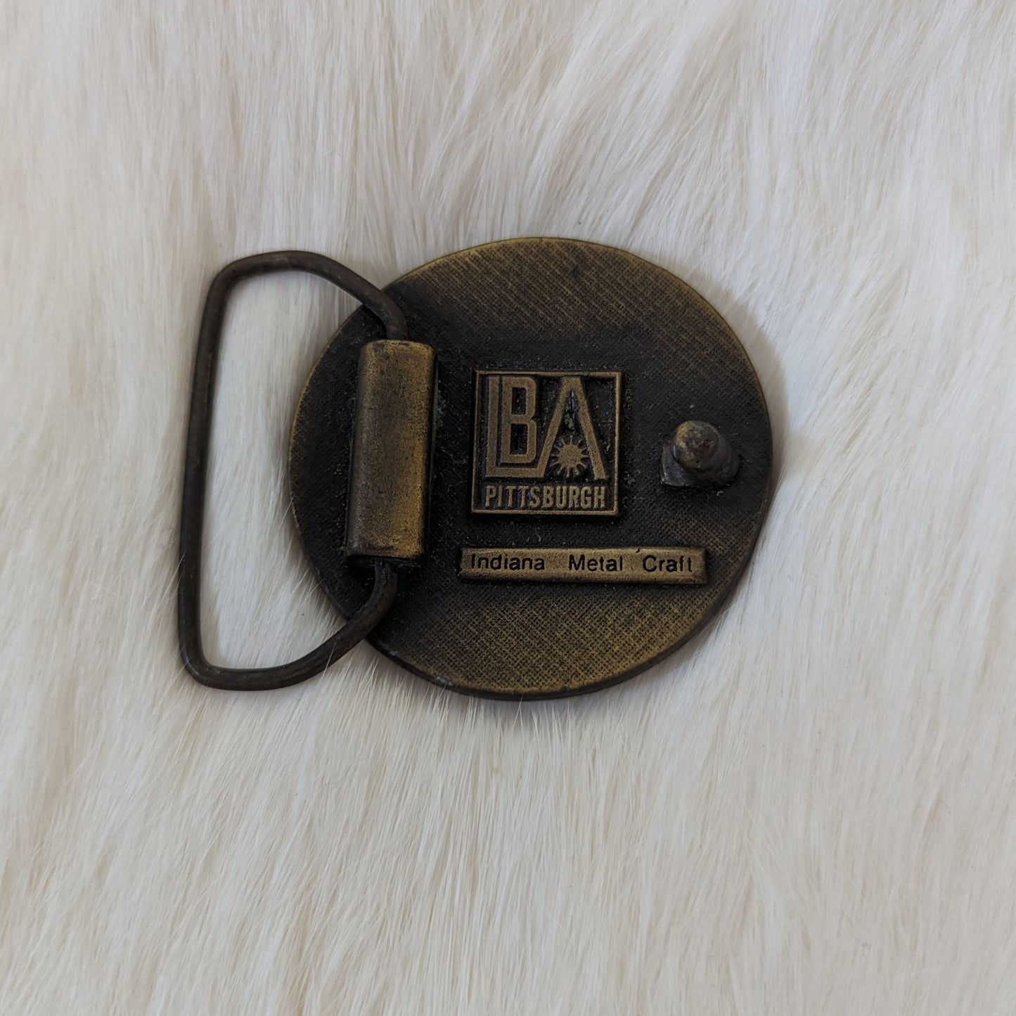 Vintage K Belt Buckle