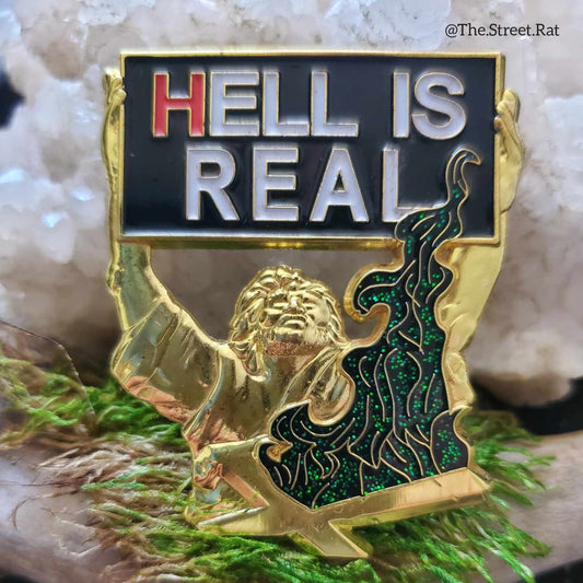 Hell is Real V3 - Gold Metal
