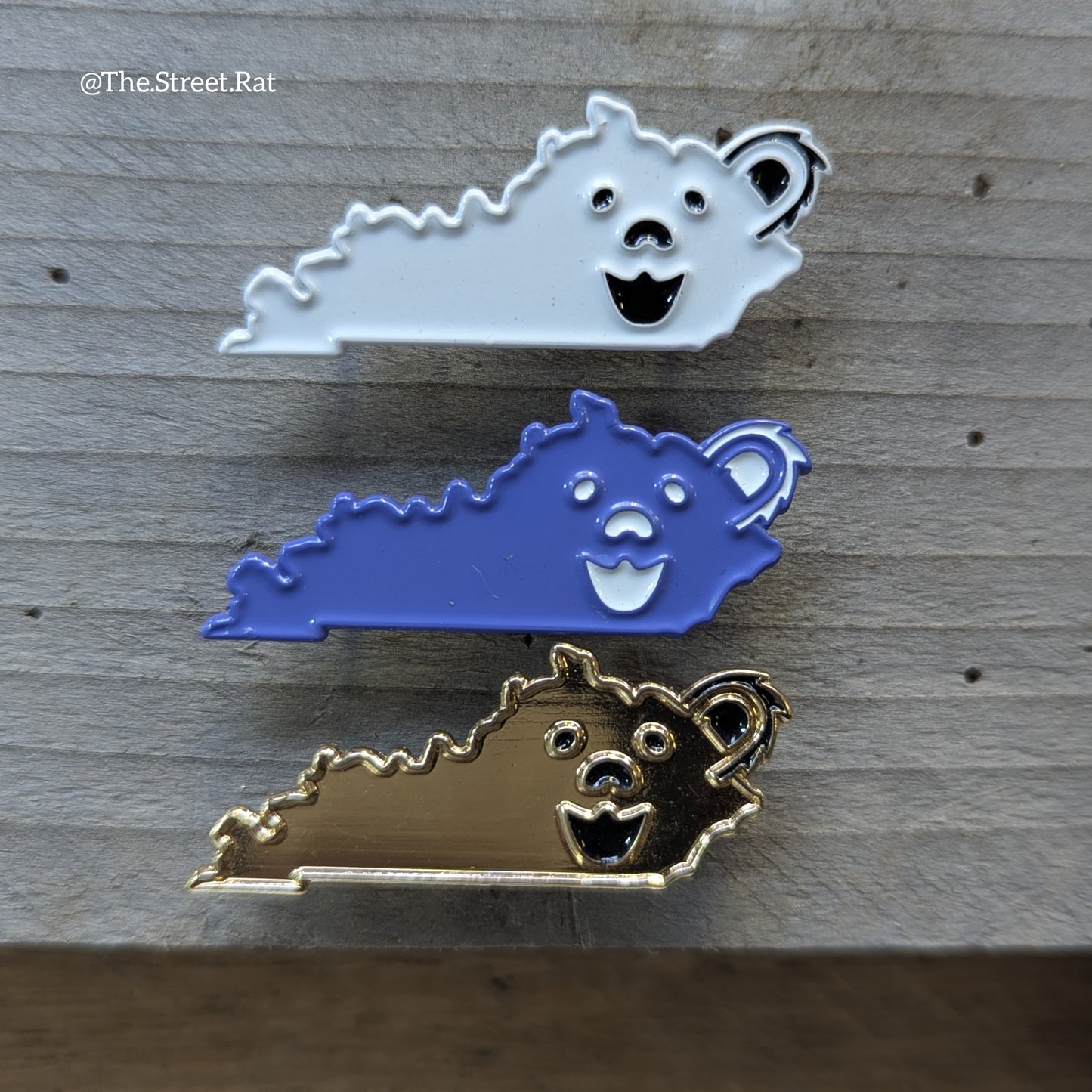Grateful in Kentucky pin
