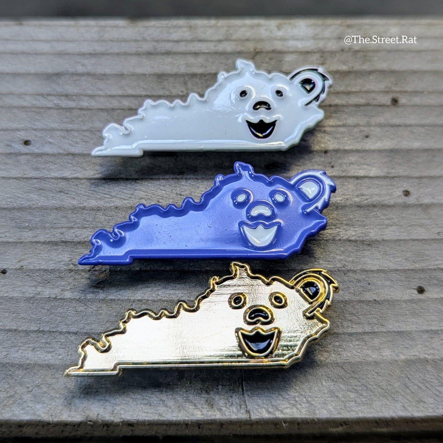 Grateful in Kentucky pin