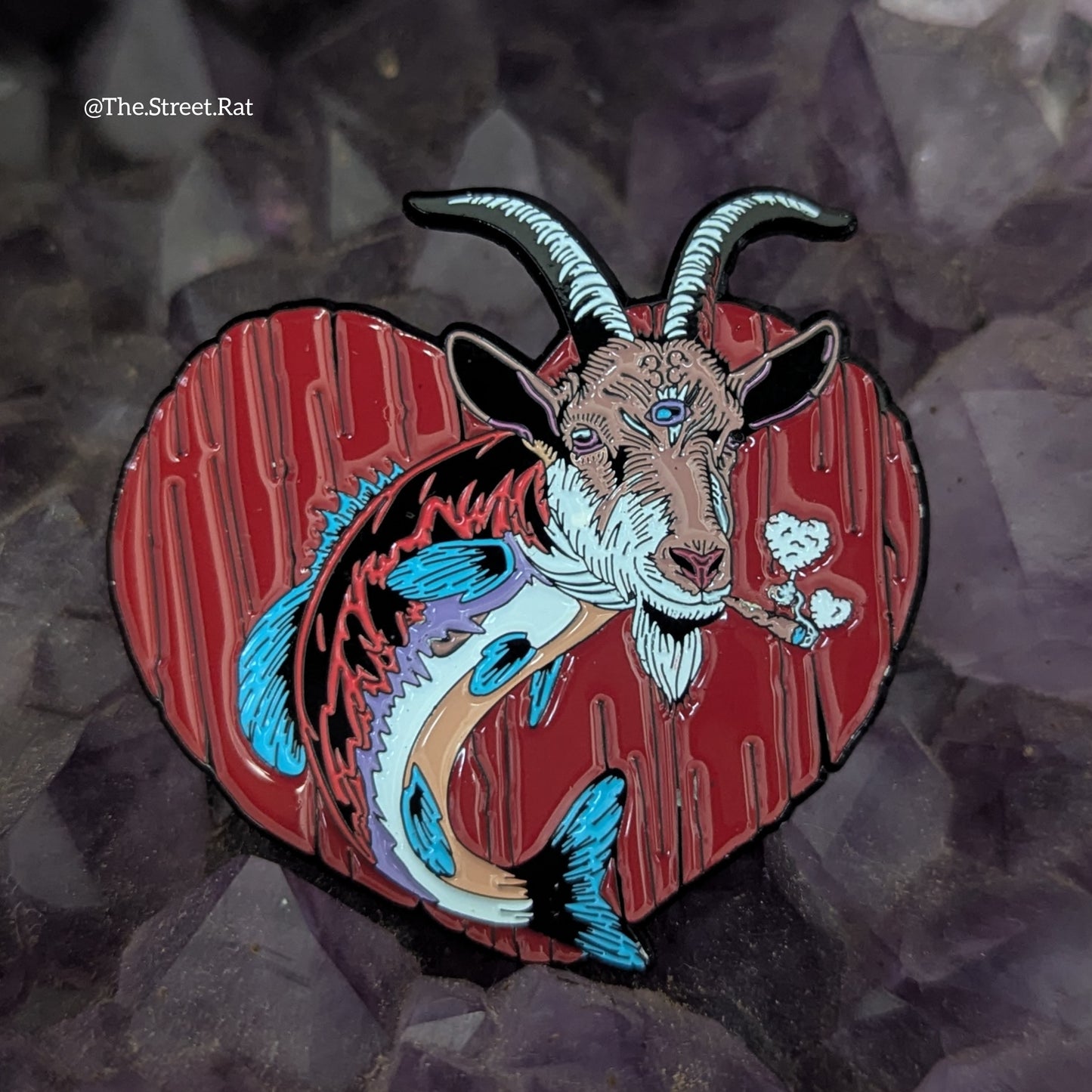 Billy Strings Goat Fish Pin & Patch Combo