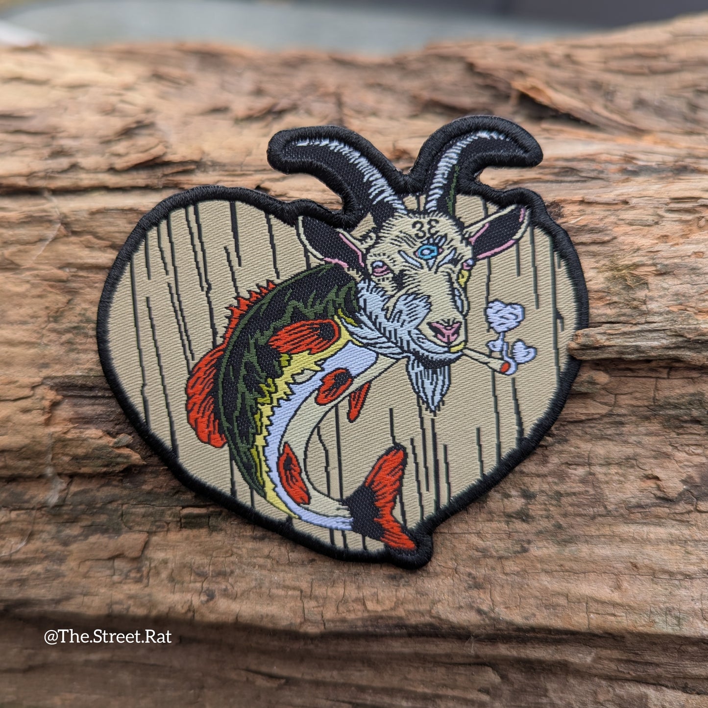Billy Strings Goat Fish Pin & Patch Combo