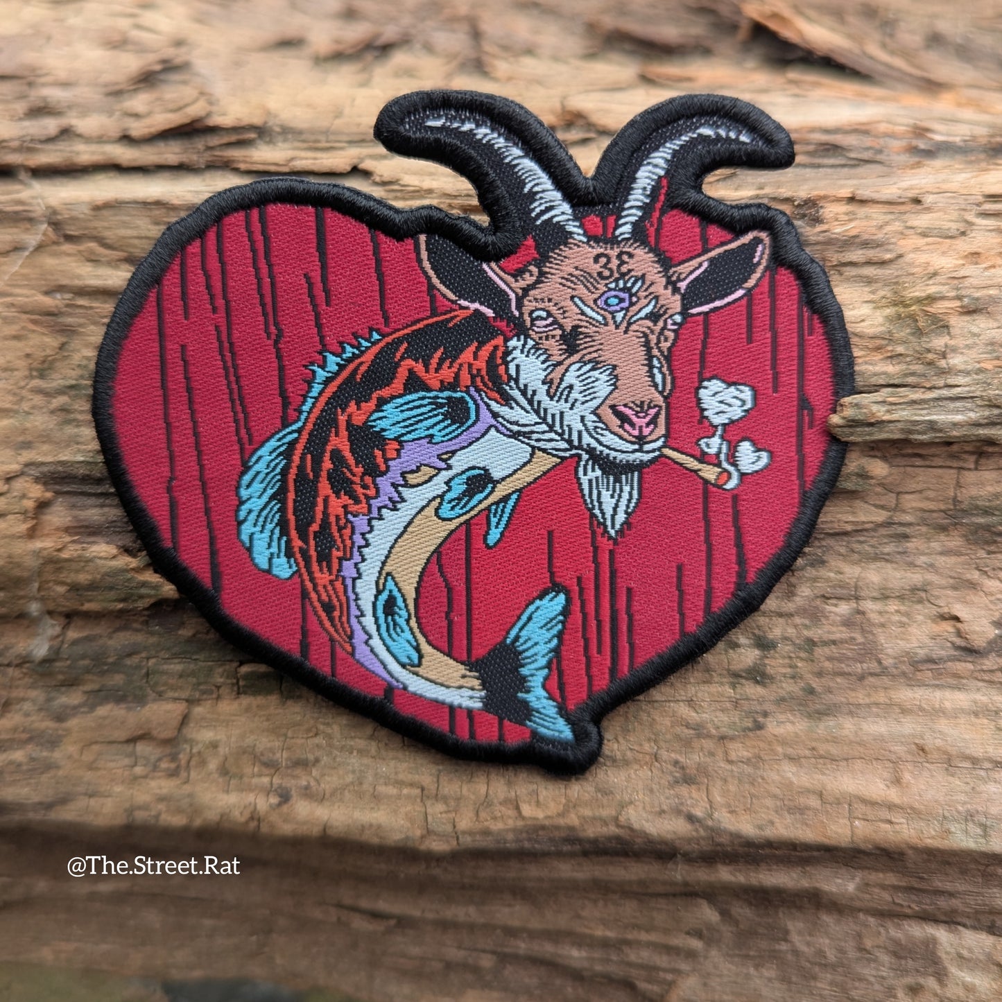 Billy Strings Goat Fish Pin & Patch Combo