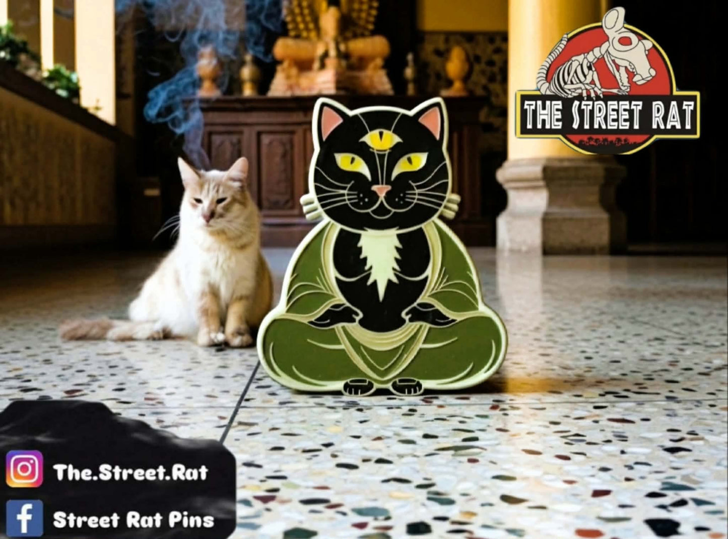 3rd Eye Cat Buddah
