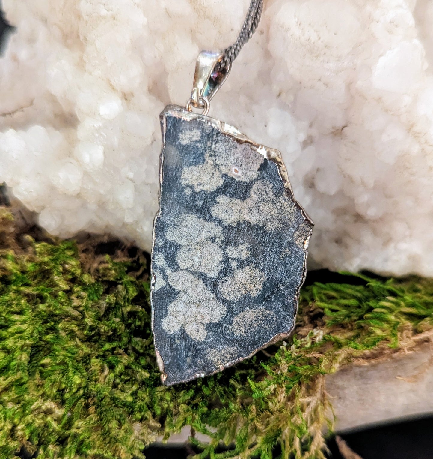 Amethyst & Silver Necklace