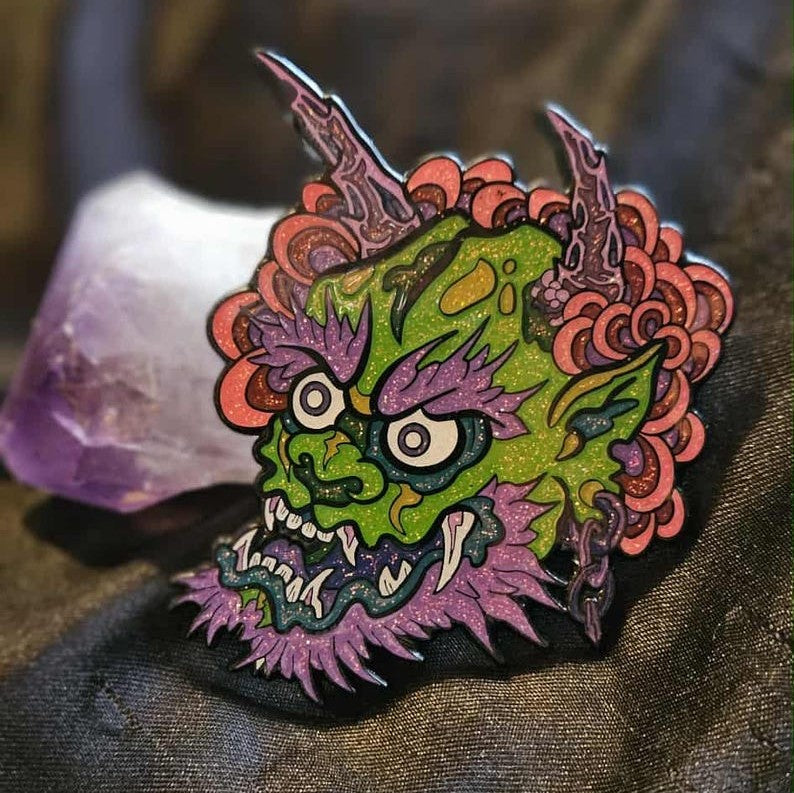 Hannya Mask by: Chris Chavers