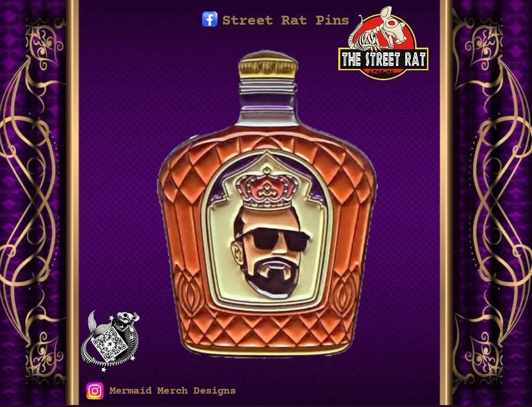 Billy Strings inspired Crown Royal Masat Pins