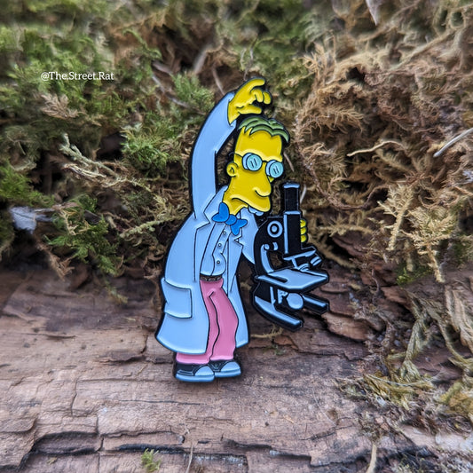 Professor Frink Lab Group pin