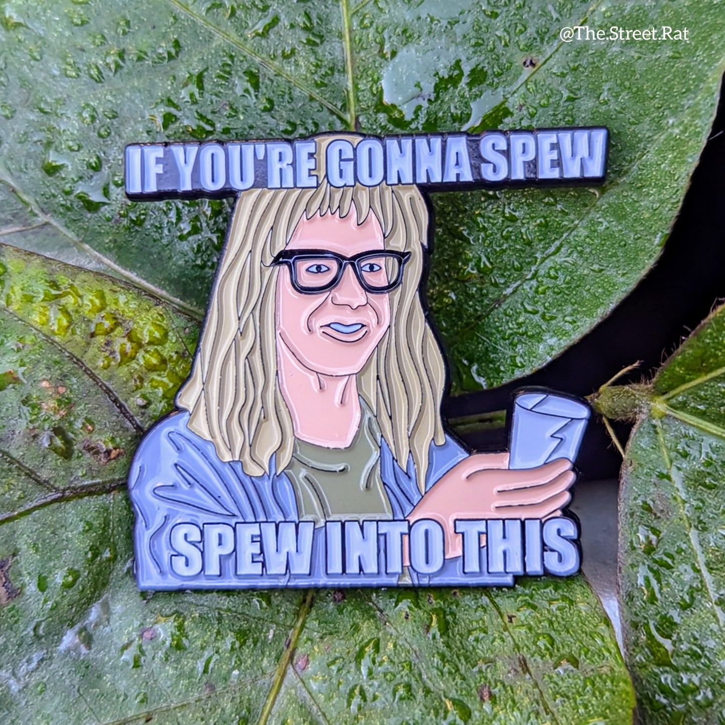 Spew Pin