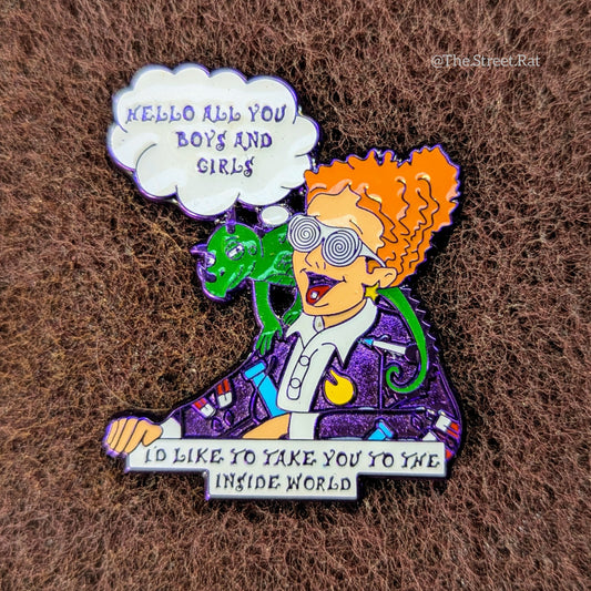 Mrs. Frizzle Fry Pin