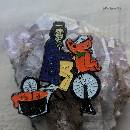 Willy Wonka Bear Trip pin