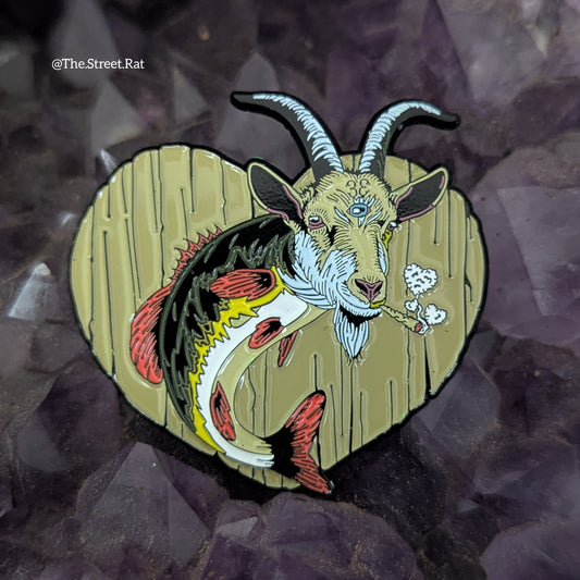 Billy Strings Goat Fish Pin & Patch Combo