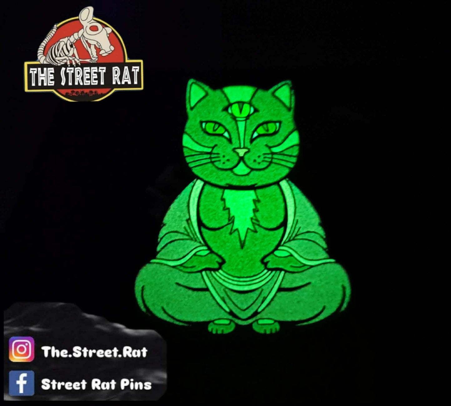 3rd Eye Cat Buddah