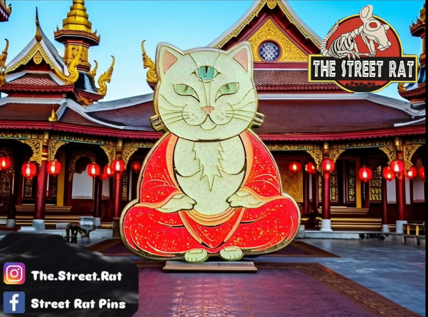 3rd Eye Cat Buddah
