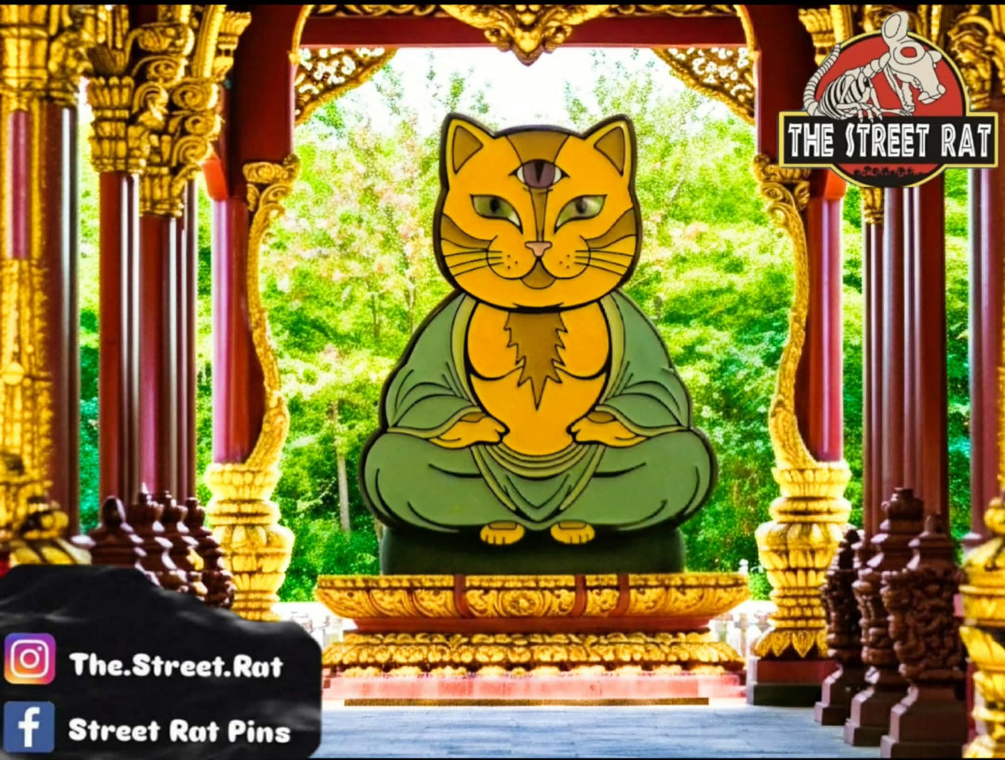 3rd Eye Cat Buddah