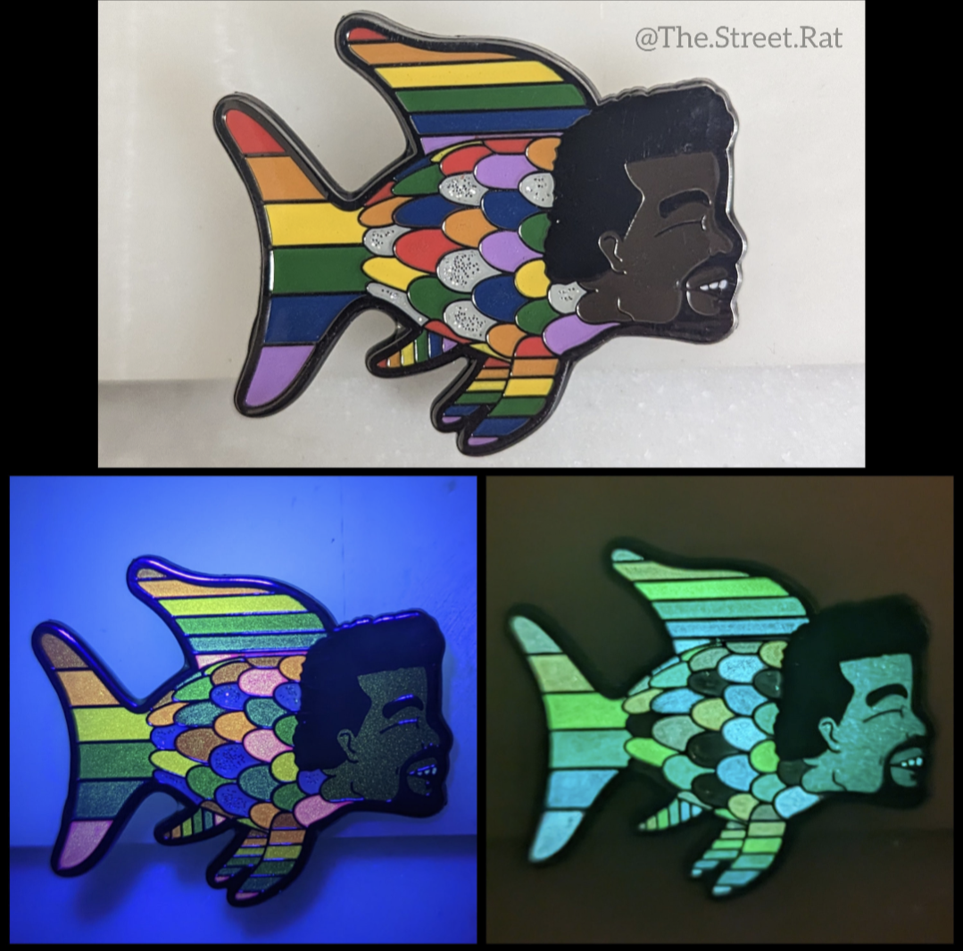 Kanye Gay Fish South Park Pin