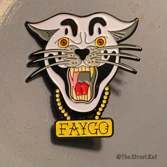 Faygo Panther pin